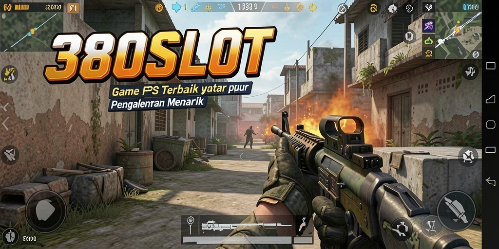 Tampilan gameplay mendebarkan dari 380SLOT di tengah pertempuran sengit.
