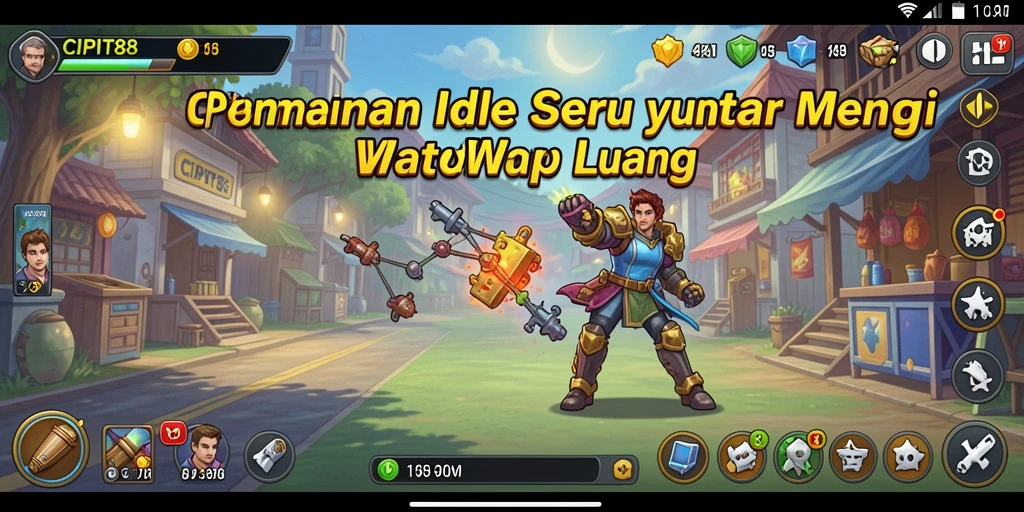 Screenshot gameplay <strong>CIPIT88</strong> yang menunjukkan pengalaman Idle yang menarik.