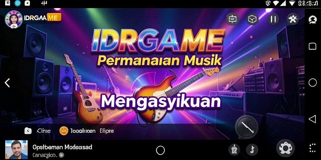 Screenshot IDRGAME menampilkan gameplay interaktif yang seru dan menarik.