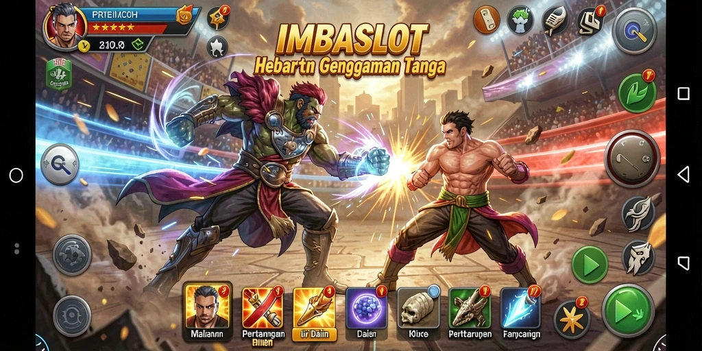Tampilan luar biasa dari gameplay IMBASLOT yang penuh aksi.