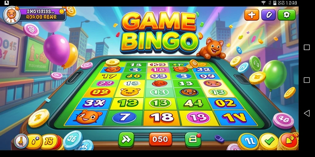 Screenshot gameplay JKT8 menampilkan serunya bermain Bingo online.