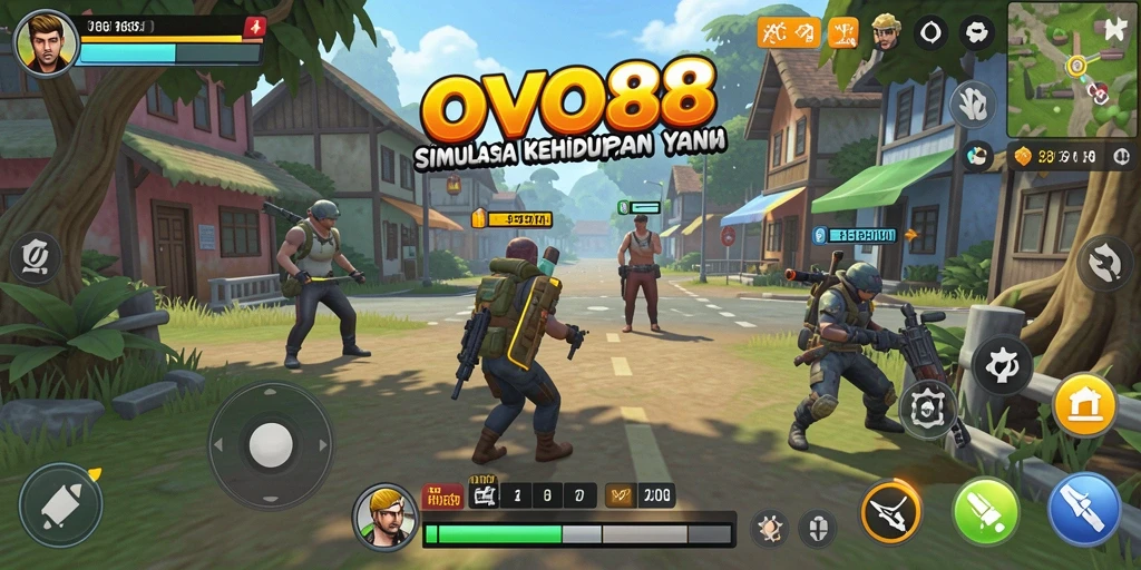 Tampilan grafis menarik dari gameplay OVO88 yang seru.
