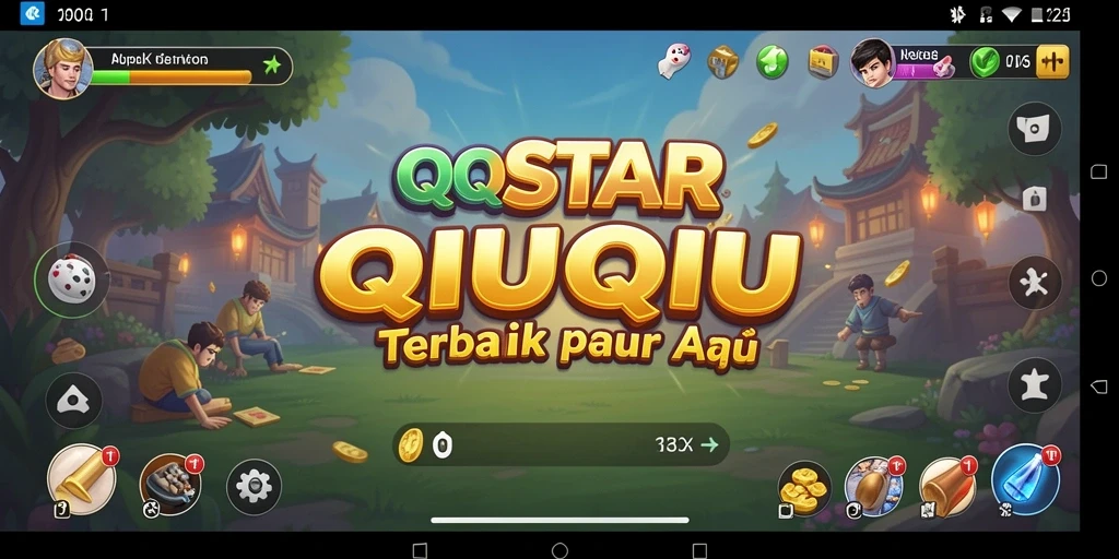 Tampilan gameplay seru dari QQSTAR yang menarik.