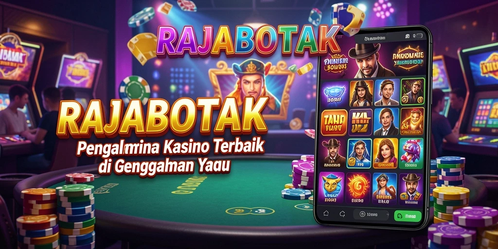 Gameplay Kasino RAJABOTAK yang mengasyikkan dan interaktif.