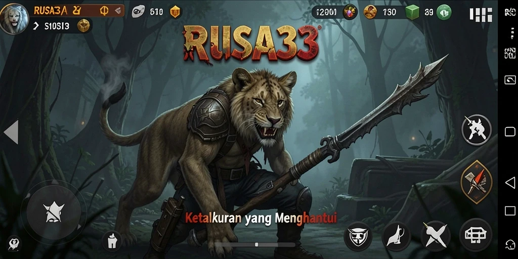Screenshot RUSA33 menunjukkan gameplay menakutkan yang mendebarkan.